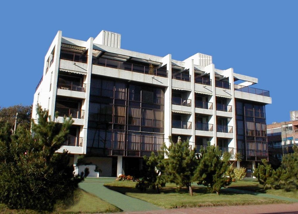 Facade of Costanera 12 — Playa Mansa, Punta del Este