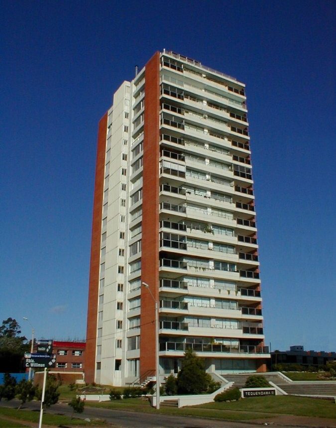 Facade of Tequendama ll — Playa Mansa, Punta del Este