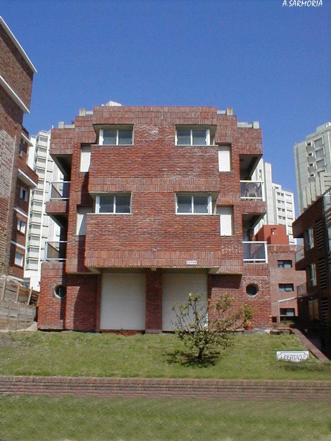 Facade of Libertad ll — Aidy Grill, Punta del Este
