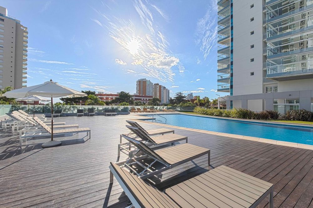 Facade of Miami Boulevard — Playa Mansa, Punta del Este