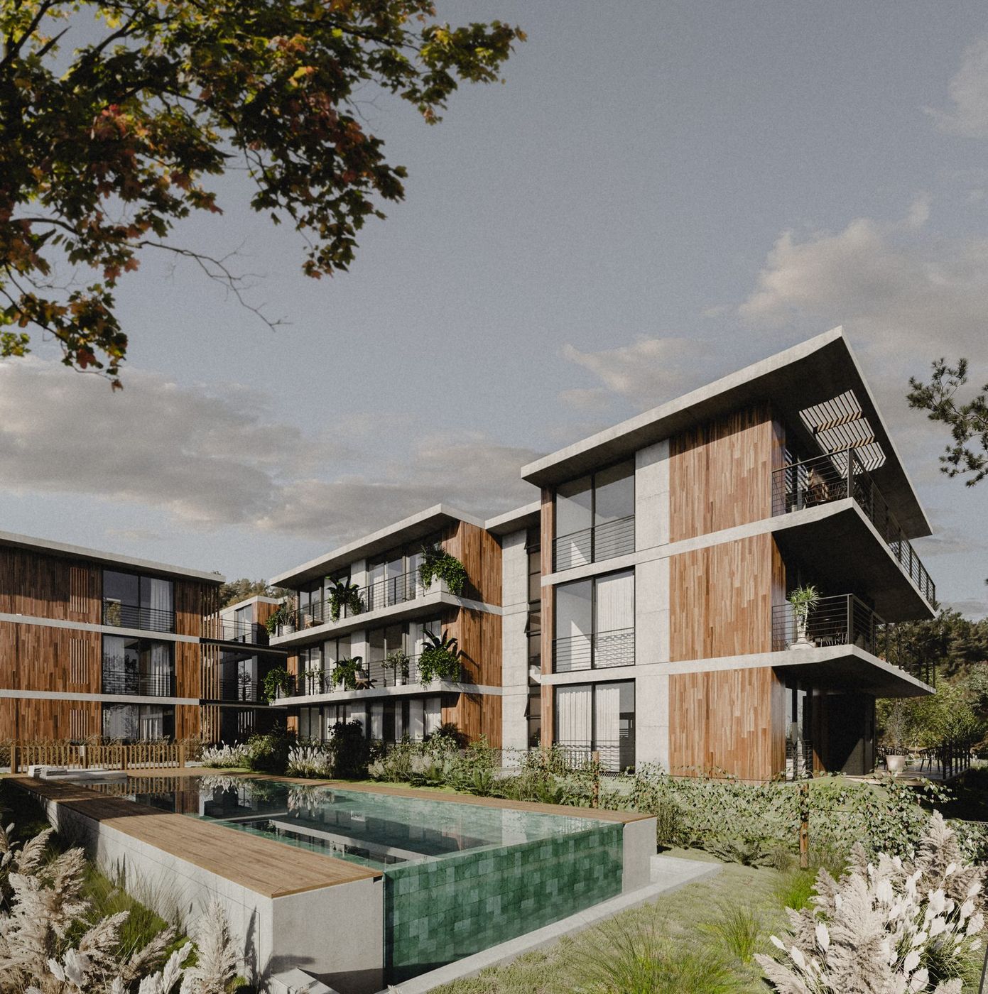 Bohouse vu de l'extérieur