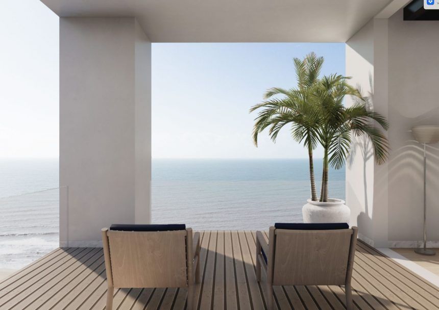 Interior of a unit at Cipriani Ocean Resort, Club Residences & Casino