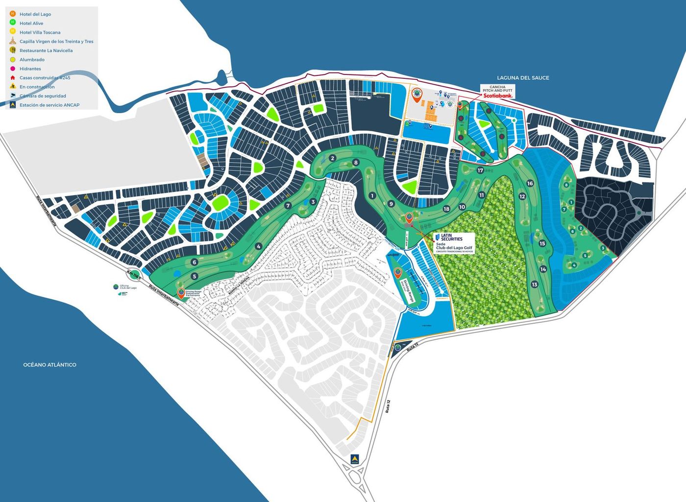 Planta / tipología de Club del Lago