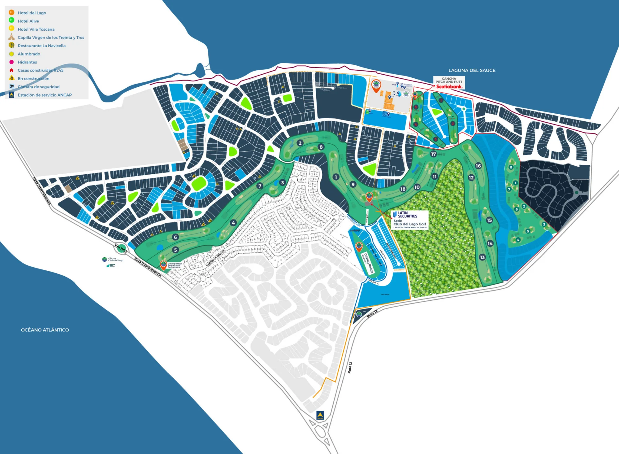 Club del Lago — Laguna del Sauce, Punta del Este