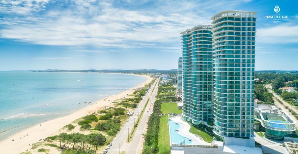 Façade of Fendi Château Residences