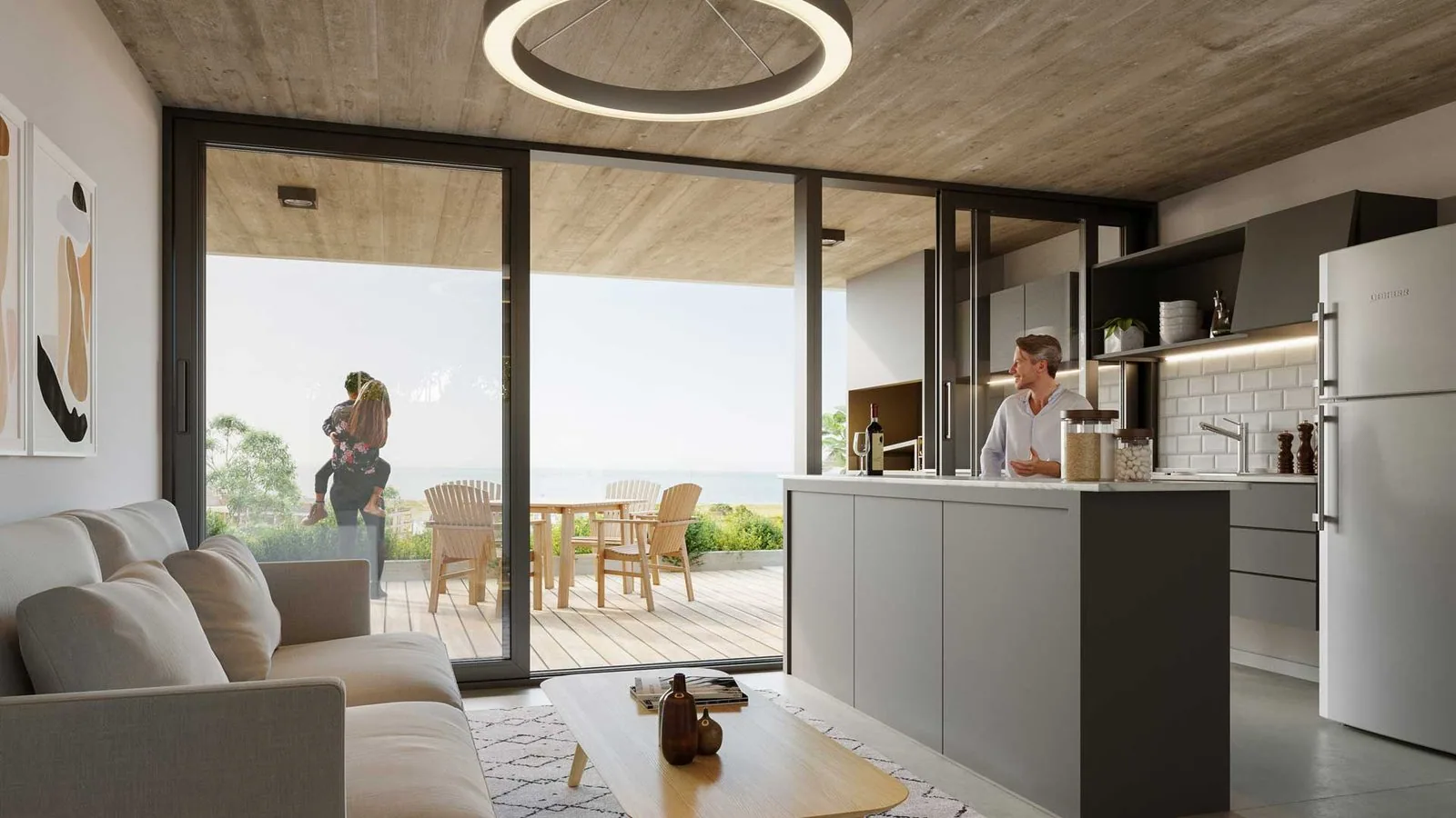 Intérieur d'une unité de Grutas de la Ballena