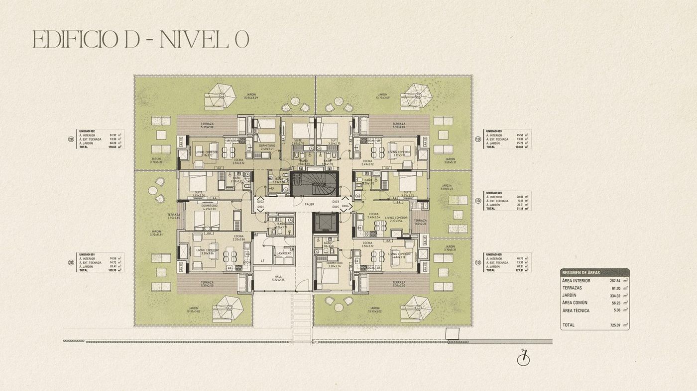 Planta / tipología de La Guadalupe