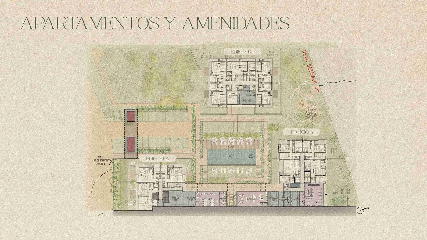 Planta / tipología de La Guadalupe