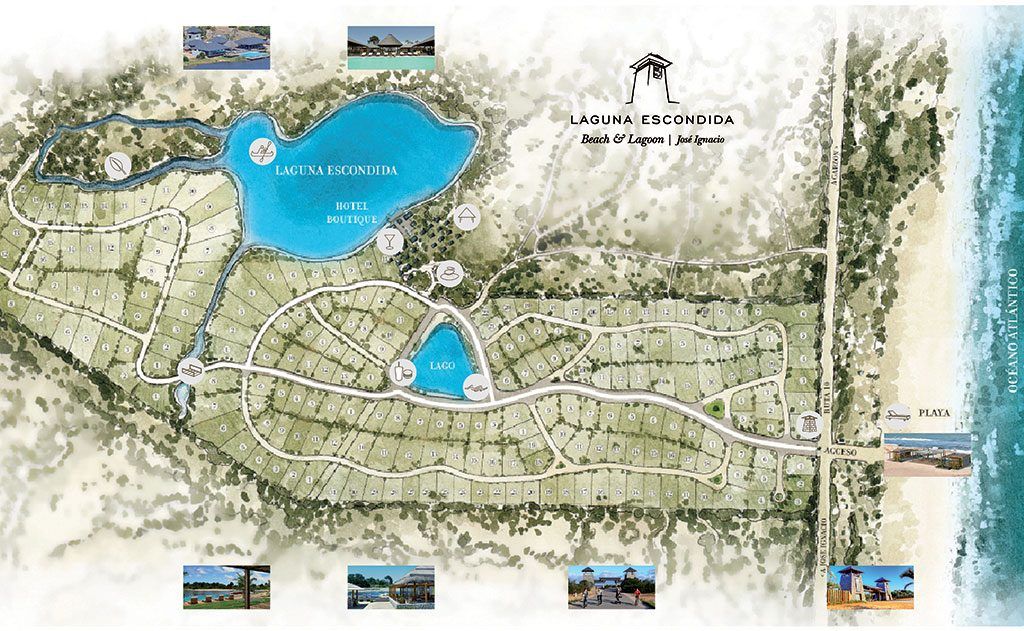 Planta / tipología de Laguna Escondida