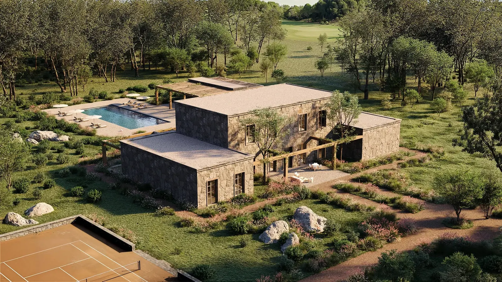 Exterior view of Las Piedras Fasano