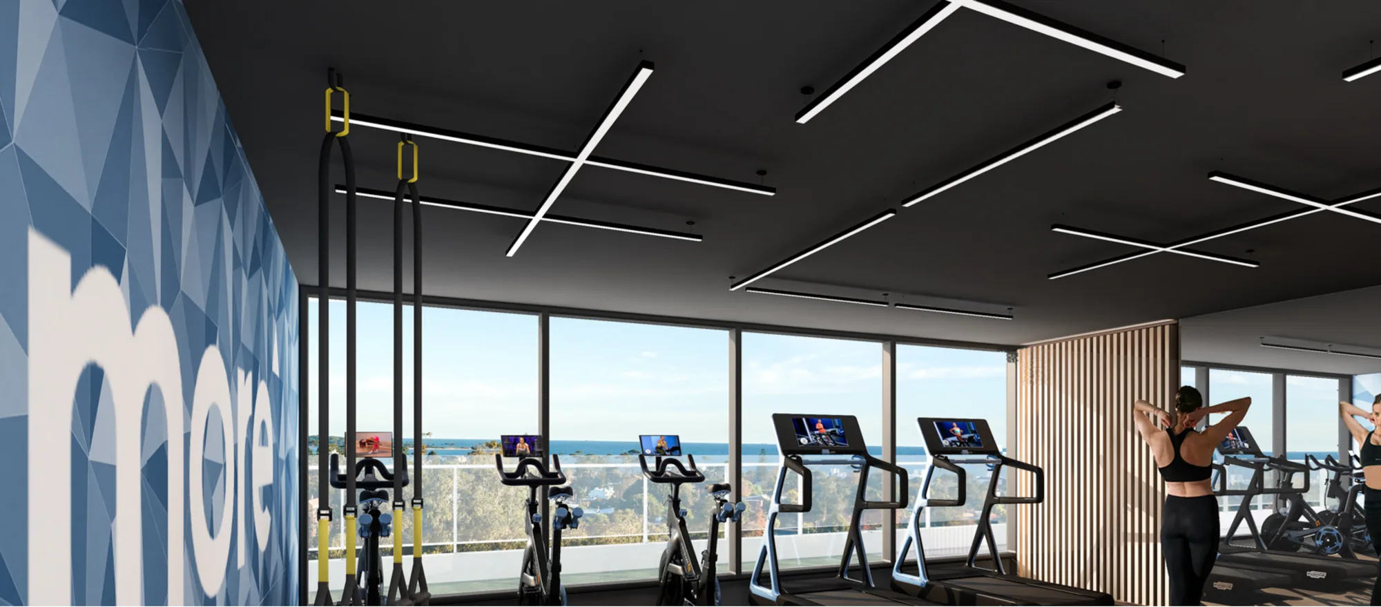 More Atlántico training room