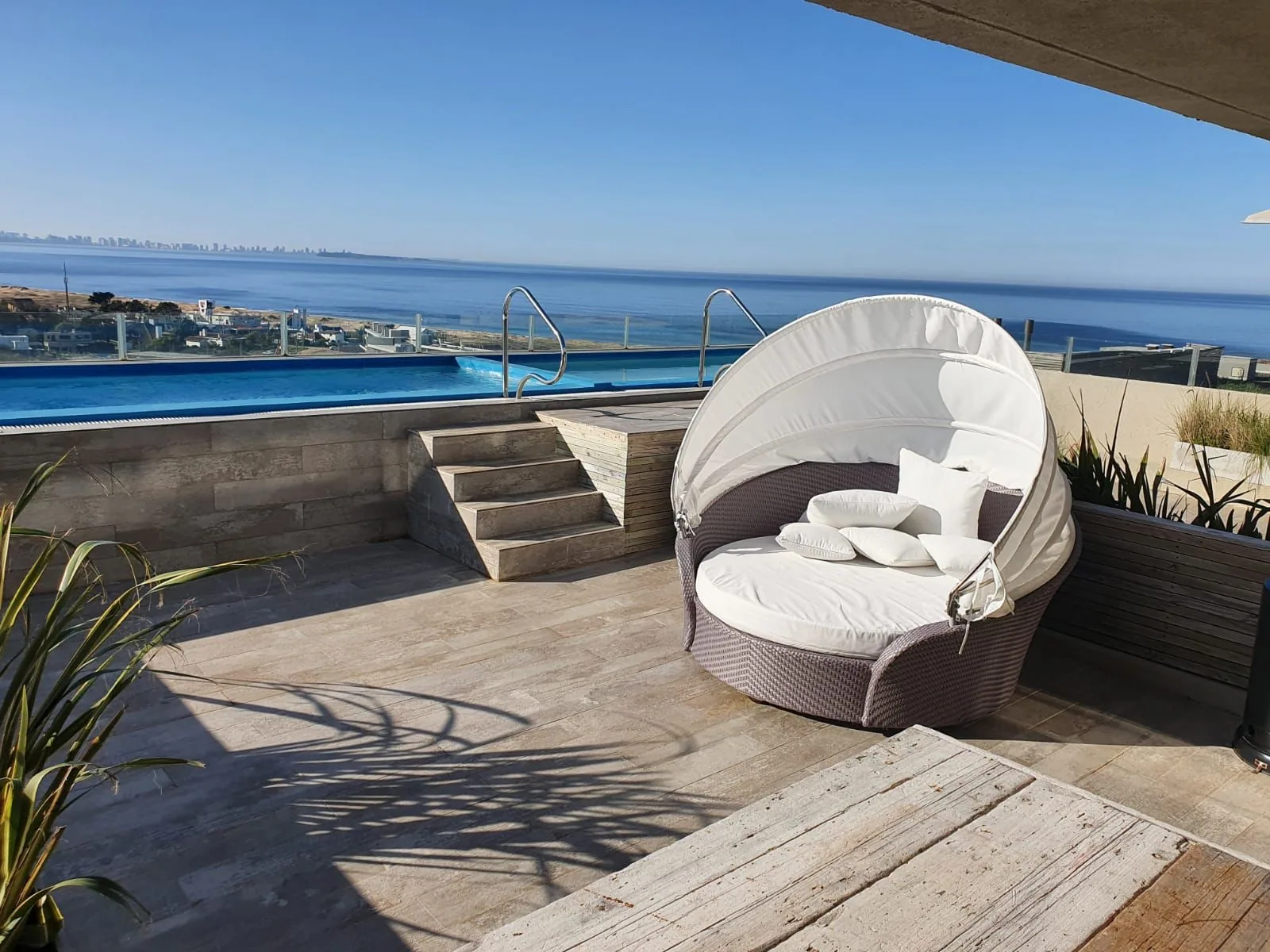 Pool area at Syrah Punta Ballena