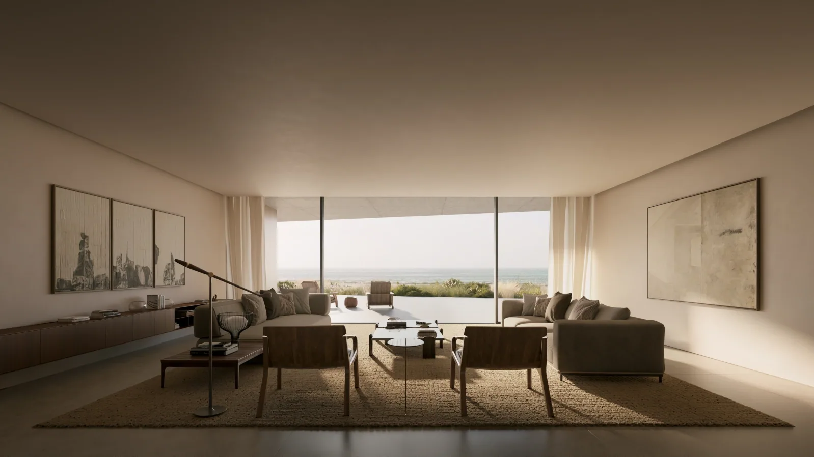 Unidade de The Colette Beach por dentro