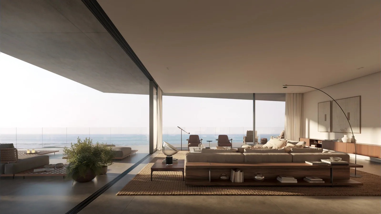 Interior de uma unidade de The Colette Beach