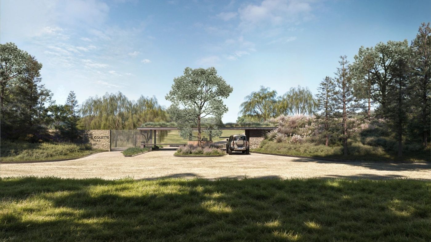 Le paysage autour de The Colette Farm
