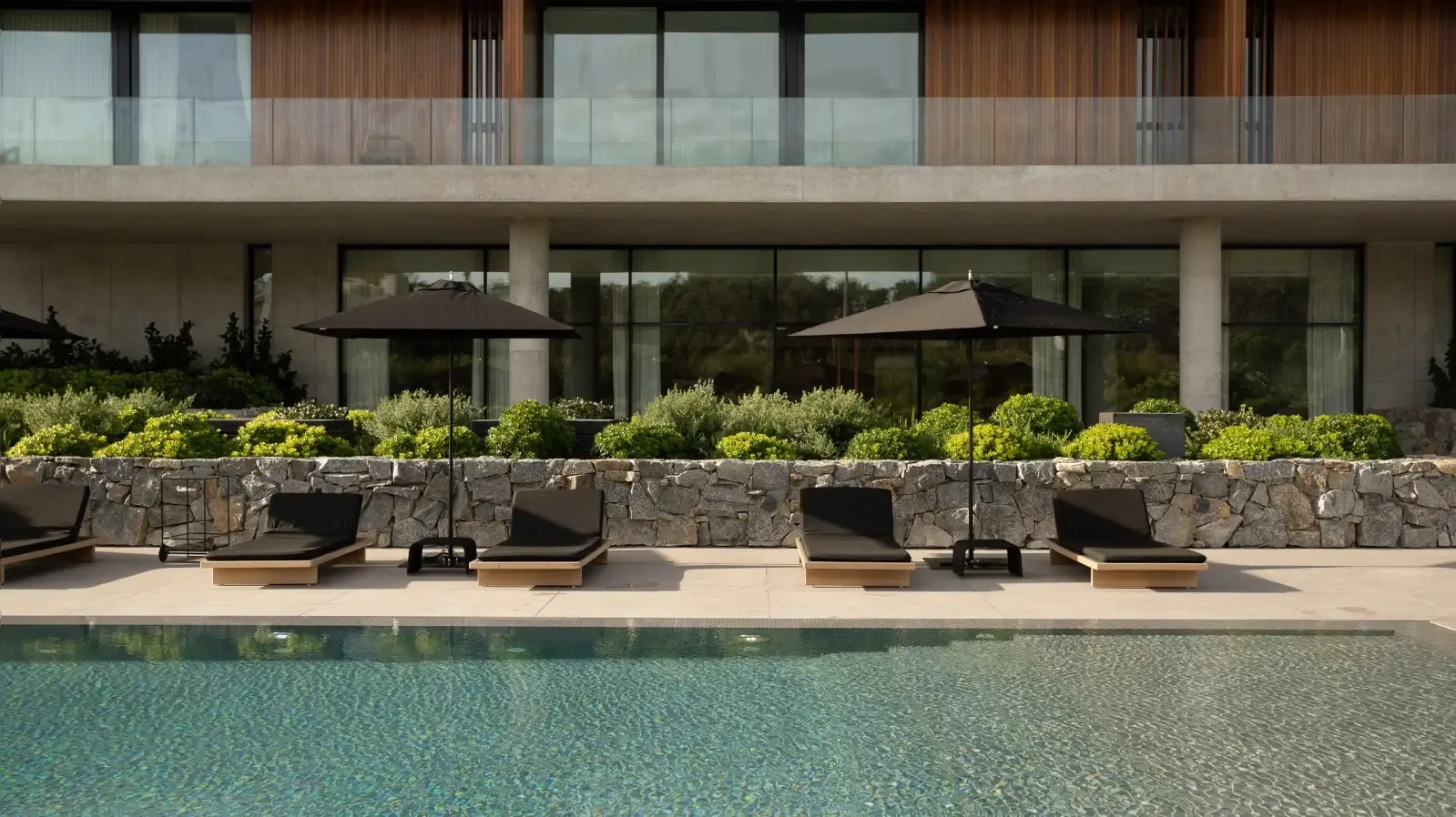 Pool deck at The Colette Residences