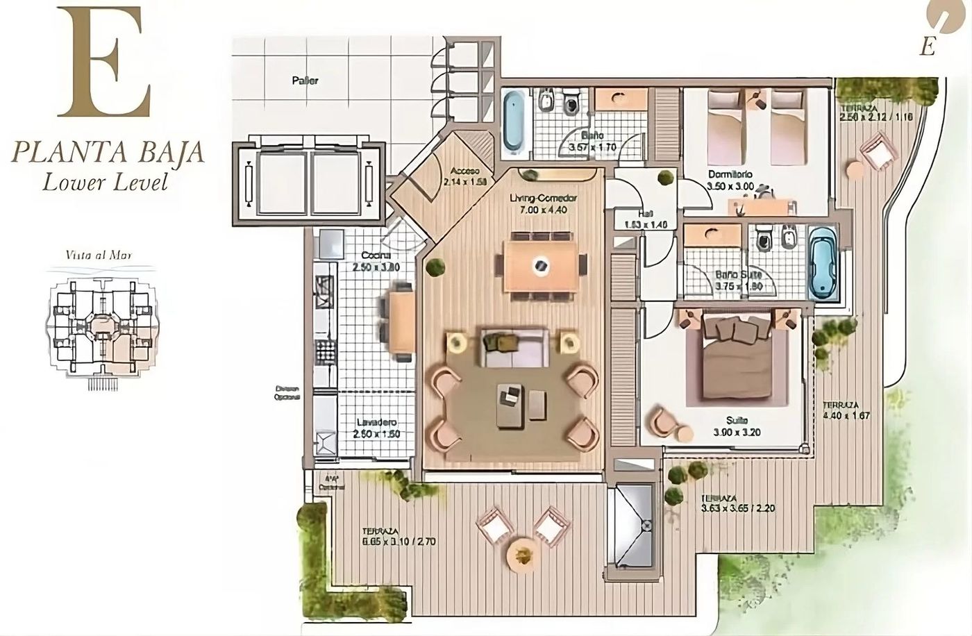 Planta / tipología de Veramansa