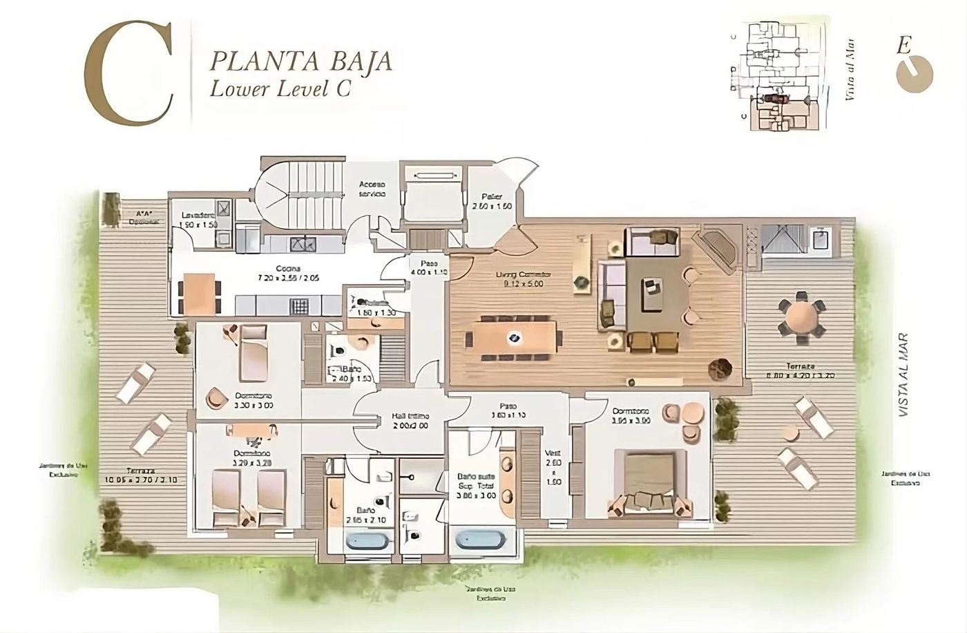 Planta / tipología de Veramansa