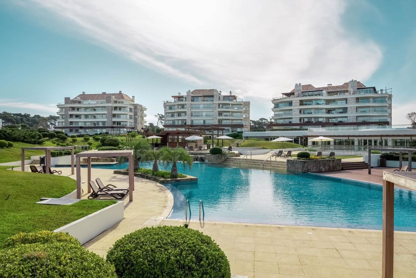 Pool deck at Veramansa