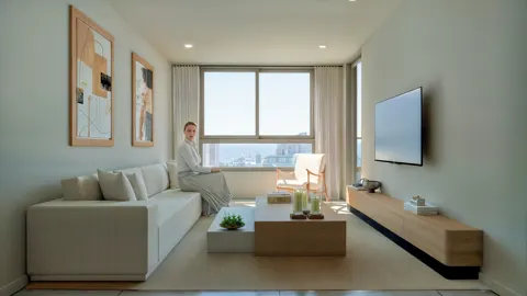 View Brava — interior de apartamento de 2 dormitorios, render 4