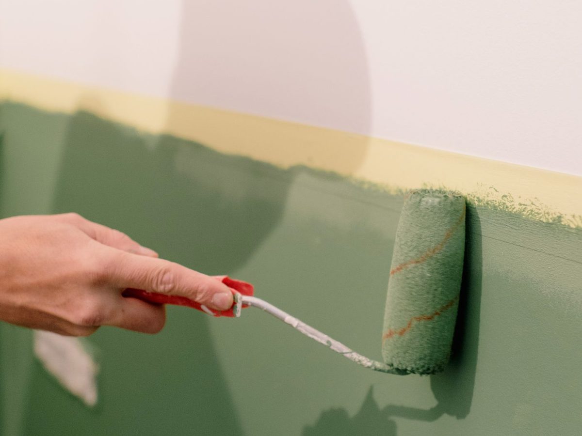 Pintura de interiores en una propiedad de Punta del Este